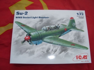 ICM 72081  Su-2 WWII Soviet Light Bomber